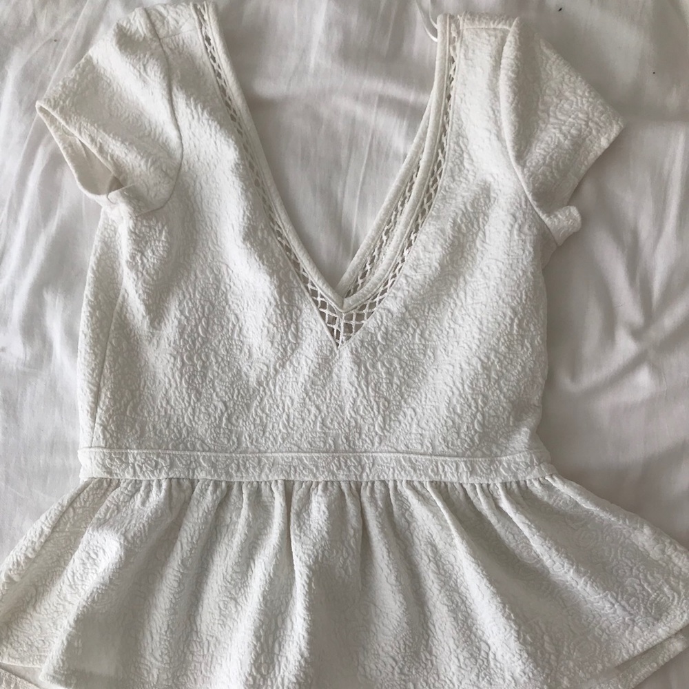 White free People top